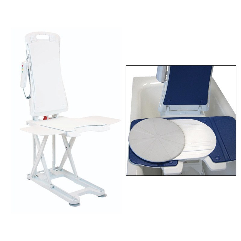 Drive Bellavita Nova Bath Lift and Anti-Slip Bath Swivel Turning Aid (White)