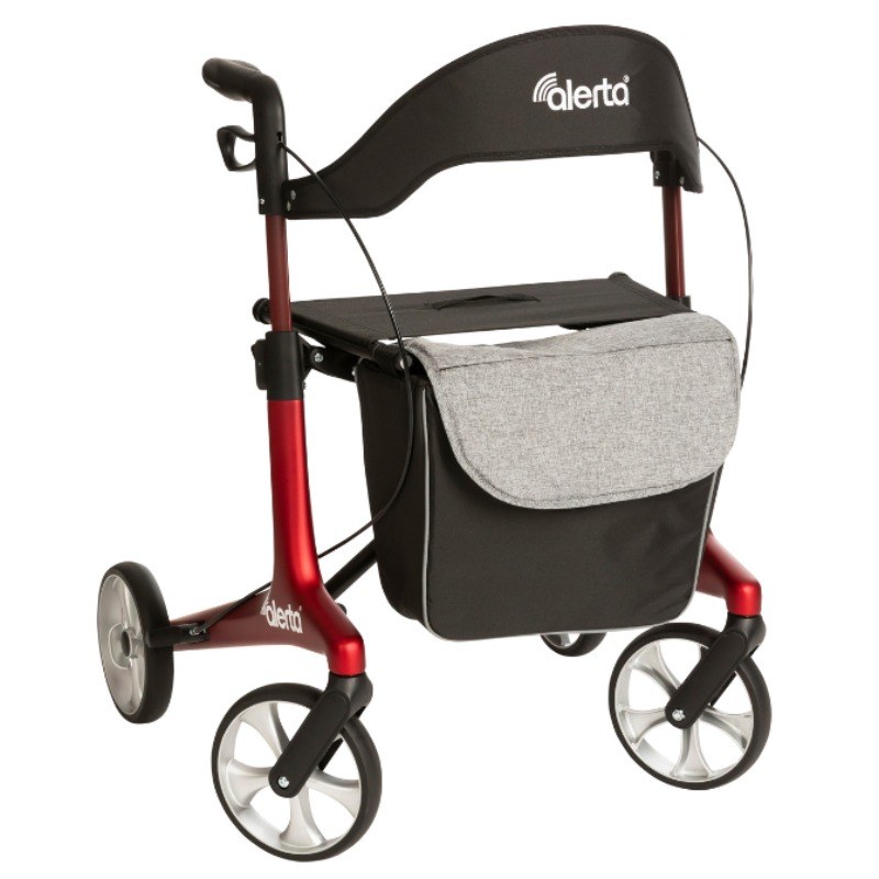 Alerta ALT-R018 Lightweight Four-Wheel Rollator with Low Seat