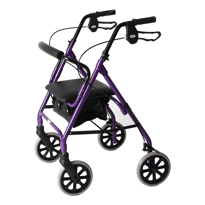 Days 100 Series Extra-Small Lightweight Rollator (Purple)